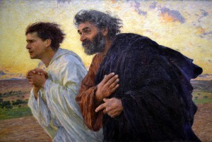 Pierre et Jean le matin de la résurrection
